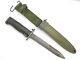 Vtg J&D Tool Co Korean War USM Marines Fixed Blade Fighting Knife & Scabbard