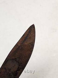 Vtg Marbles Gladstone Trench Hunting Knife withStag Handle restoration project