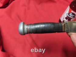 Vtg Marbles Hunting Knife, Gladstone Mich, 8, Pat'd 1916, leathr, USAGD+? M3.13.26