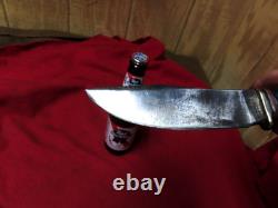 Vtg Marbles Hunting Knife, Gladstone Mich, 8, Pat'd 1916, leathr, USAGD+? M3.13.26