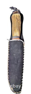 Vtg Original Bowie Knife Sabre Monarch # 152-6 Solingen Germany