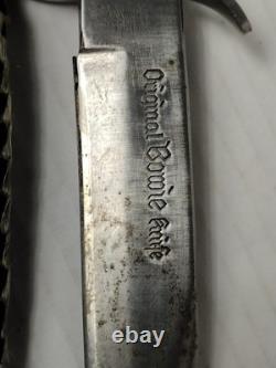 Vtg Original Bowie Knife Sabre Monarch # 152-6 Solingen Germany