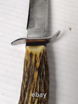 Vtg Original Bowie Knife Sabre Monarch # 152-6 Solingen Germany