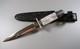 Vtg. Rehwappen Fixed Blade Dagger-Silingen Germany-Custom Ostrich Sheath