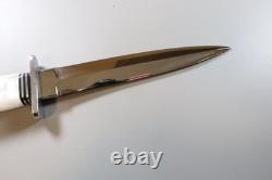 Vtg. Rehwappen Fixed Blade Dagger-Silingen Germany-Custom Ostrich Sheath