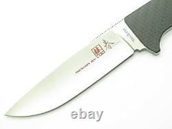 Vtg Seki Cut Japan Bob Lum 117 Medium Encounter ATS-34 Carbon Fiber Fixed Knife