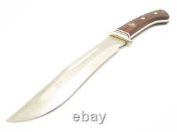 Vtg Tak Fukuta (Rigid RG62) Seki Japan Bear Bowie AUS8 Fixed Blade Hunting Knife