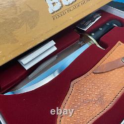 W. R. Case & Sons XX Bowie Fixed Blade Hunting Knife with Sheath NEW