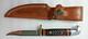 WESTERN 628 I Bird & Trout Small Game Fixed Blade Delrin Handle KNIFE withSheath