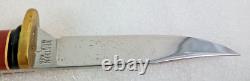 WESTERN 628 I Bird & Trout Small Game Fixed Blade Delrin Handle KNIFE withSheath