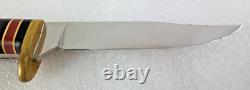 WESTERN 628 I Bird & Trout Small Game Fixed Blade Delrin Handle KNIFE withSheath