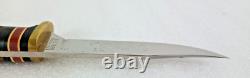 WESTERN 628 I Bird & Trout Small Game Fixed Blade Delrin Handle KNIFE withSheath