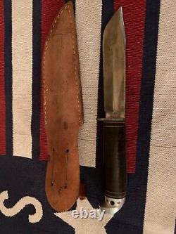 WESTERN Pat. Boulder Colo. U. S. A. Rare BABY SHARK KNIFE WWII 40's Lanyard hole