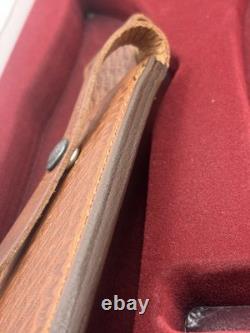 WR Case & Sons Cutlery Co Bowie Fixed Blade Hunting Knife With Leather Sheath