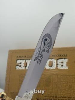 WR Case & Sons Cutlery Co Bowie Fixed Blade Hunting Knife With Leather Sheath