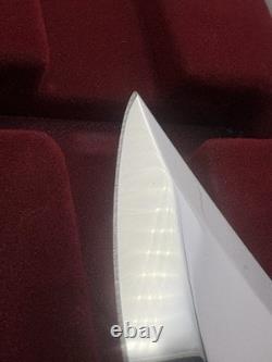 WR Case & Sons Cutlery Co Bowie Fixed Blade Hunting Knife With Leather Sheath