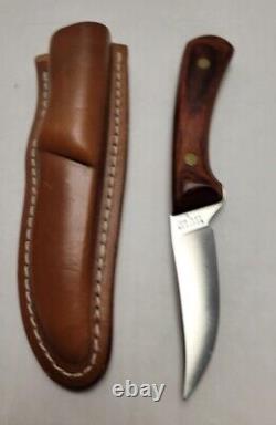 Western Boulder Colorado USA W82 Fixed Blade Hunting Knife withSheath W-82