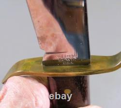 Western Bowie USA knife machete Viet Nam era 1967-68 Nice