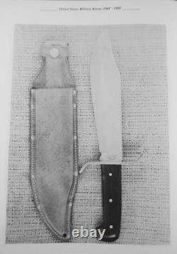 Western Bowie USA knife machete Viet Nam era 1967-68 Nice