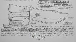 Western Bowie USA knife machete Viet Nam era 1967-68 Nice