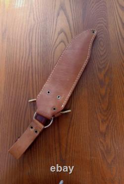 Western W49 Fixed Blade Bowie Knife WithSheath