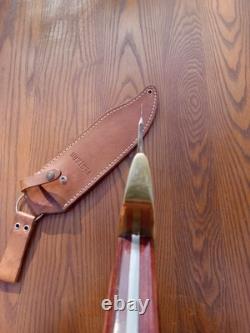 Western W49 Fixed Blade Bowie Knife WithSheath