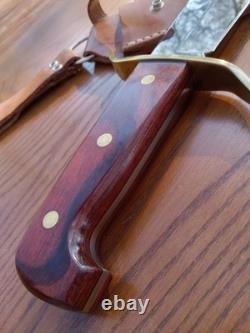 Western W49 Fixed Blade Bowie Knife WithSheath