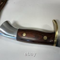 Westmark 703 Skinner Knife Vintage With Original Leather Sheath