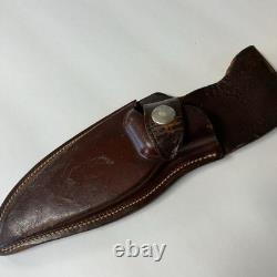 Westmark 703 Skinner Knife Vintage With Original Leather Sheath