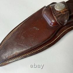 Westmark 703 Skinner Knife Vintage With Original Leather Sheath