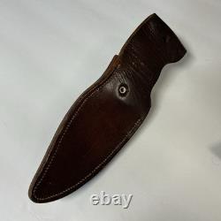 Westmark 703 Skinner Knife Vintage With Original Leather Sheath