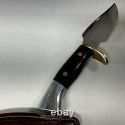 Westmark 703 Skinner Knife Vintage With Original Leather Sheath