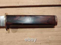 White Oak Knives (Alfred Tegethoff) Custom Hunter fixed blade knife