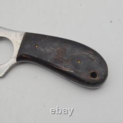 Whiteknuckler Fixed Blade Knife with Wood Handle Skinning