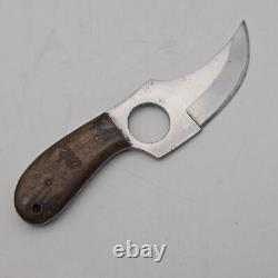 Whiteknuckler Fixed Blade Knife with Wood Handle Skinning