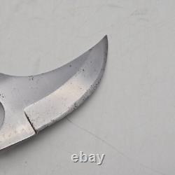 Whiteknuckler Fixed Blade Knife with Wood Handle Skinning