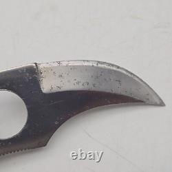 Whiteknuckler Fixed Blade Knife with Wood Handle Skinning