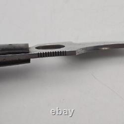 Whiteknuckler Fixed Blade Knife with Wood Handle Skinning