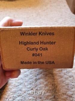 Winkler Knives Highland Hunter #41