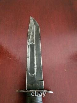 Wwii Collectible Camillus, N. Y. U. S. N. Mark 2 Navy Bowie Knife