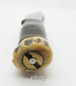 Z32 Vintage Marbles Wood Craft Knife Patent Pending 1915 Sheath No Original