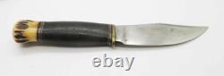 Z32 Vintage Marbles Wood Craft Knife Patent Pending 1915 Sheath No Original