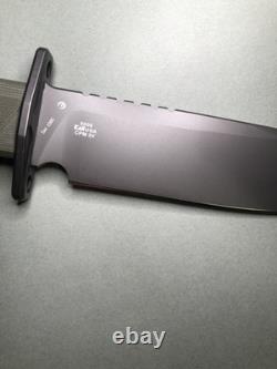 Zero Tolerance 0006 CPM 3V Olive Green Handle Aftermarket Sheath Used